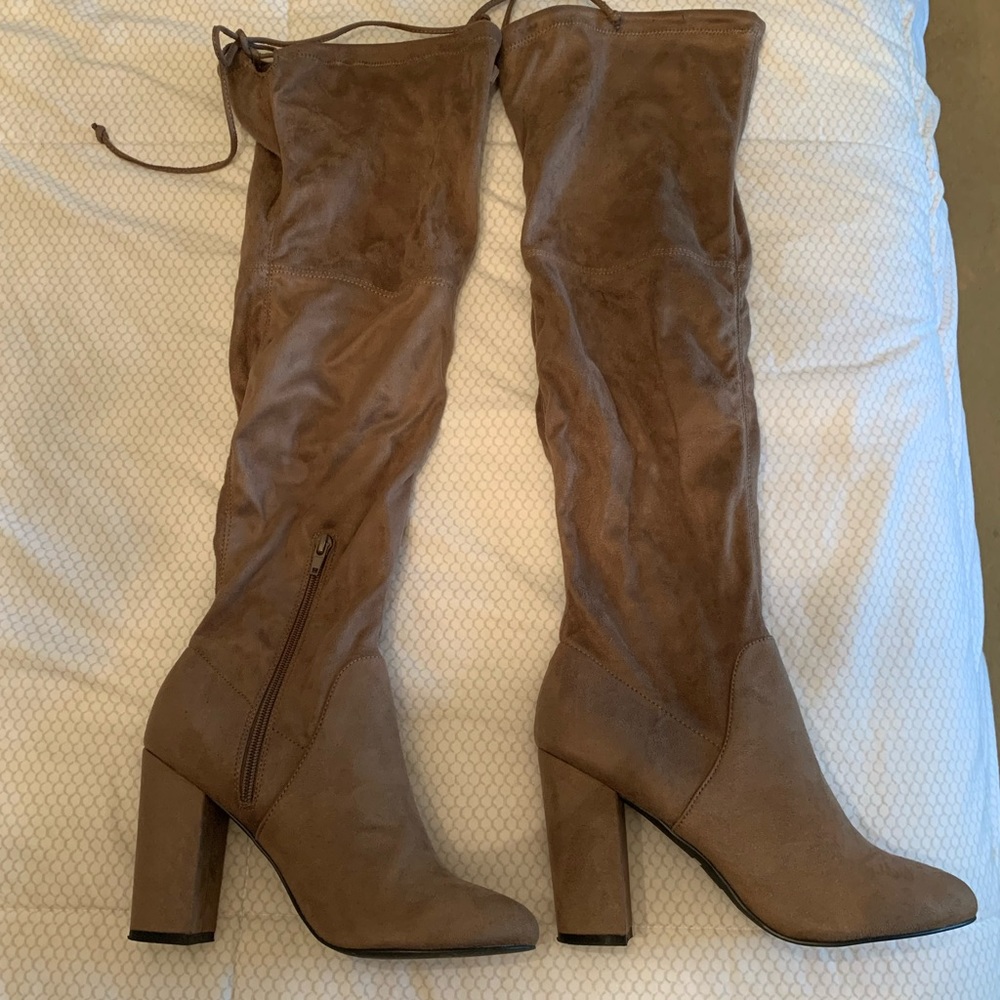 Knee High Suede Faryl Robin Anthropologie Boots